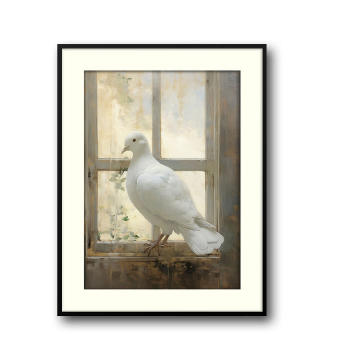 Unique hope-at-the-window- Beautiful framed art print available at Raremango