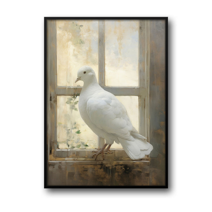 Unique hope-at-the-window- Beautiful framed art print available at Raremango