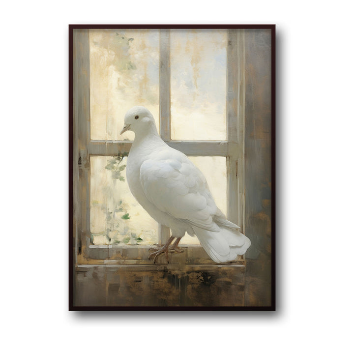 Unique hope-at-the-window- Beautiful framed art print available at Raremango