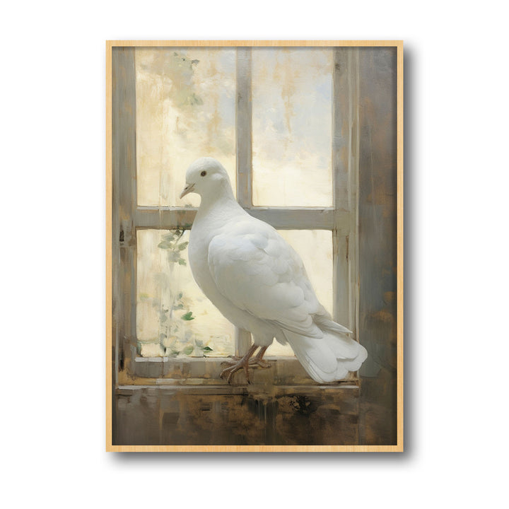 Unique hope-at-the-window- Beautiful framed art print available at Raremango