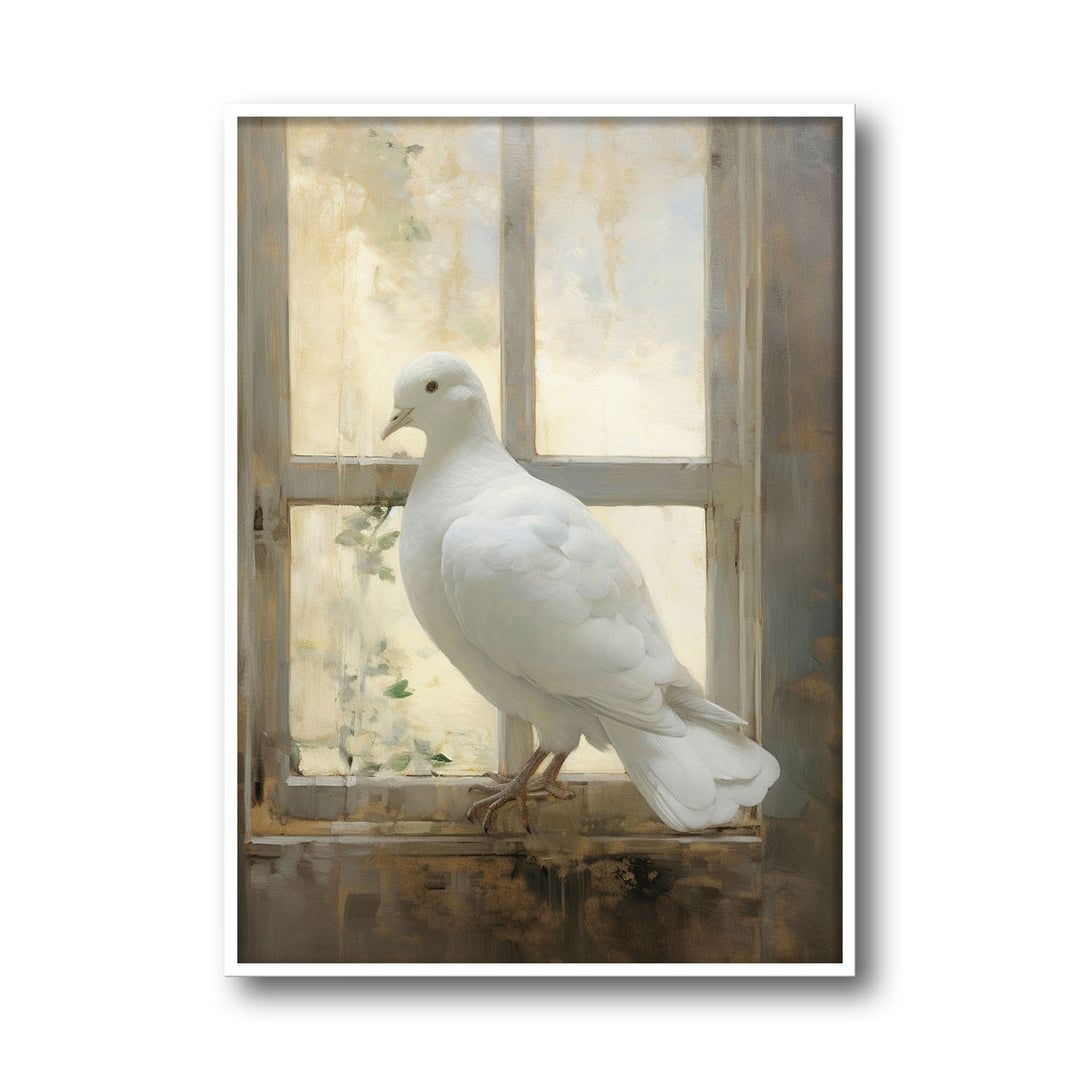 Unique hope-at-the-window- Beautiful framed art print available at Raremango