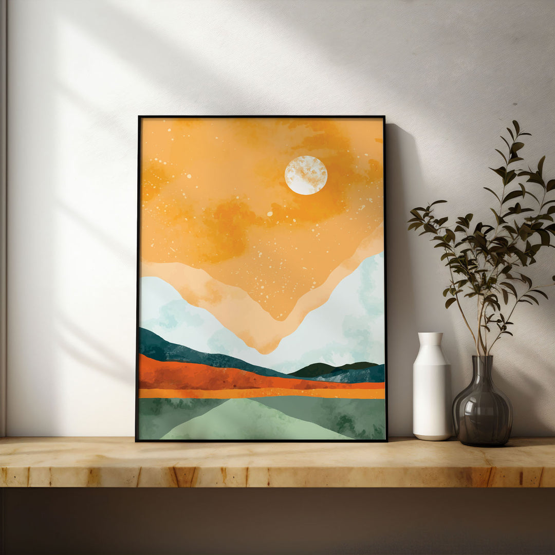 ethereal-bliss-a  Elegant framed art print in a beautiful frame