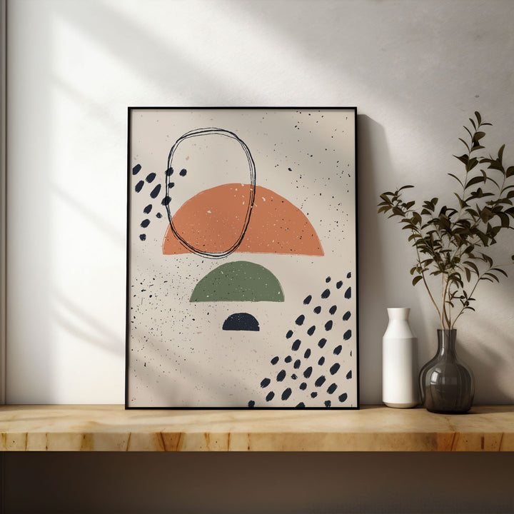 serene-abstractions-a  Elegant framed art print in a beautiful frame