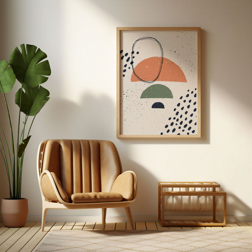 serene-abstractions-a  Elegant framed art print in a beautiful frame