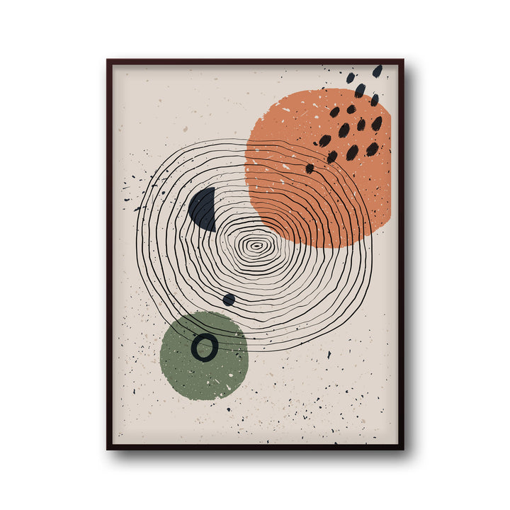 serene-abstractions-c  Elegant framed art print in a beautiful frame