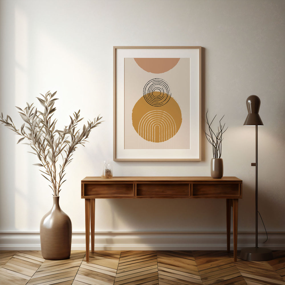 structured-silhouettes-b  Elegant framed art print in a beautiful frame