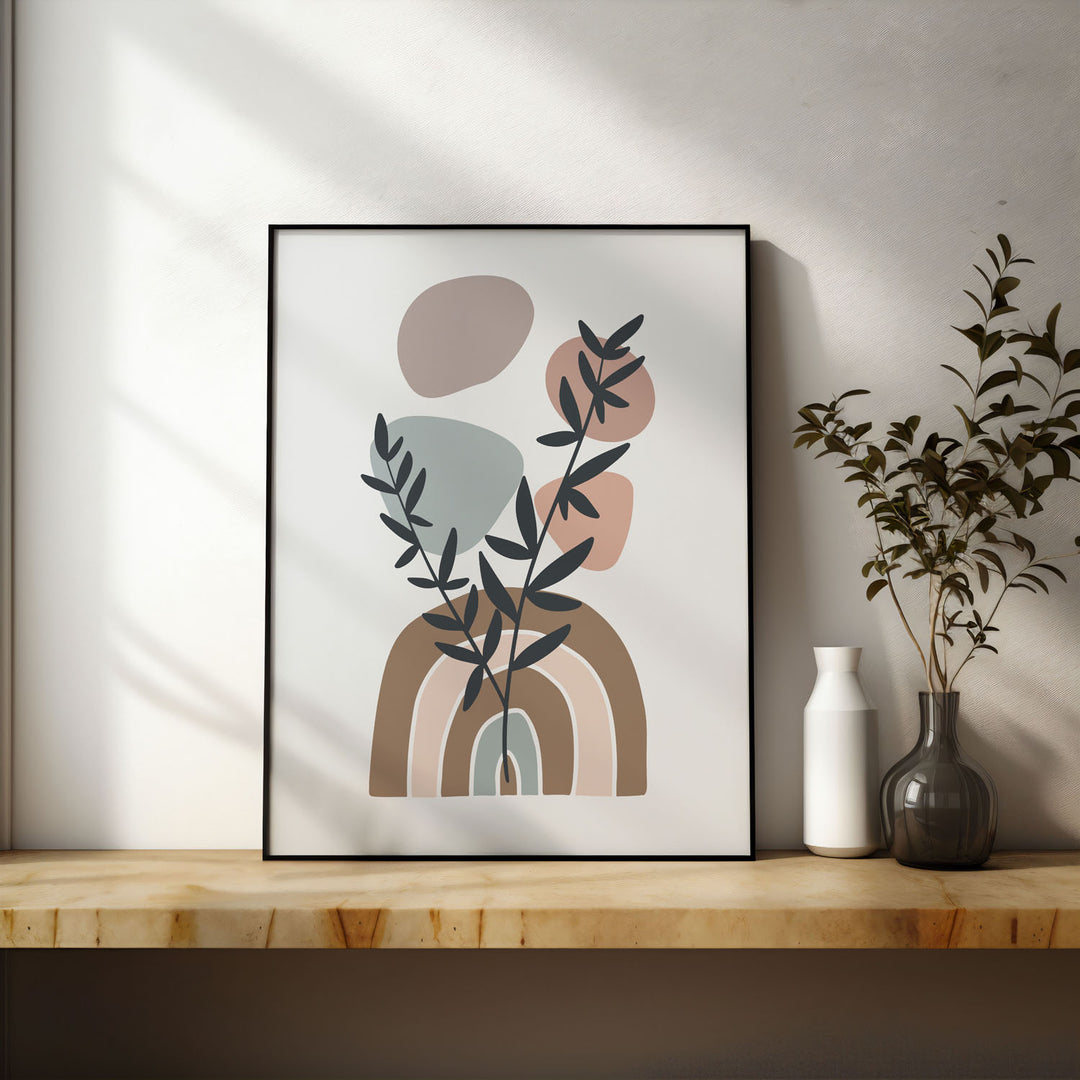 botanical-echoes  Elegant framed art print in a beautiful frame