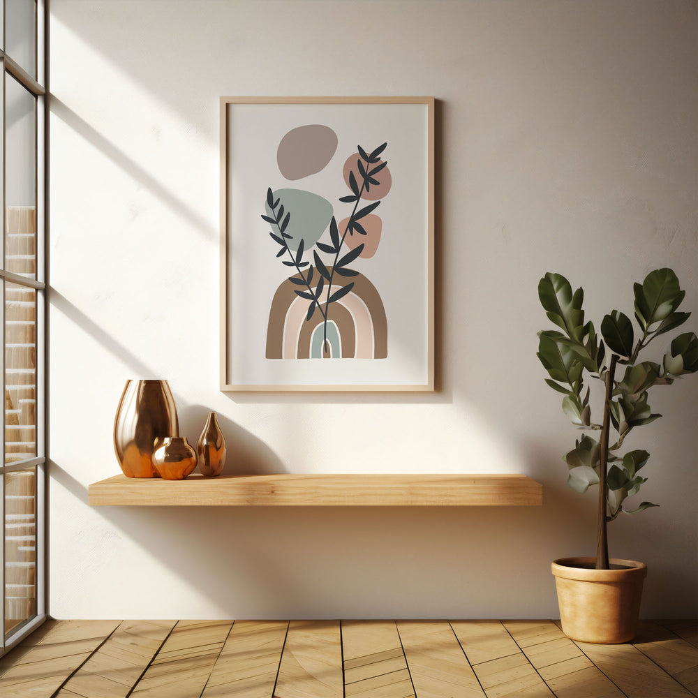 botanical-echoes  Elegant framed art print in a beautiful frame