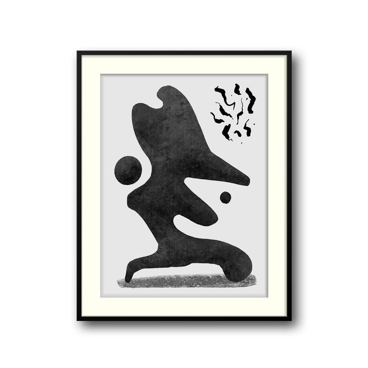 edgy-elegance-a  Elegant framed art print in a beautiful frame