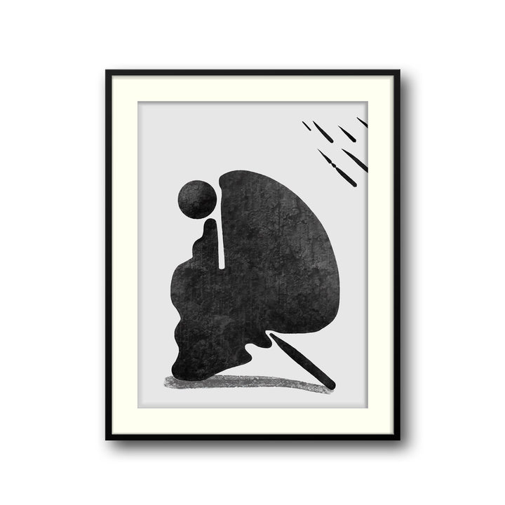 edgy-elegance-b  Elegant framed art print in a beautiful frame