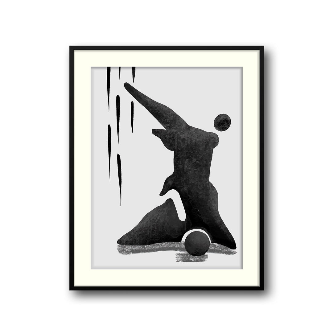 edgy-elegance-c  Elegant framed art print in a beautiful frame