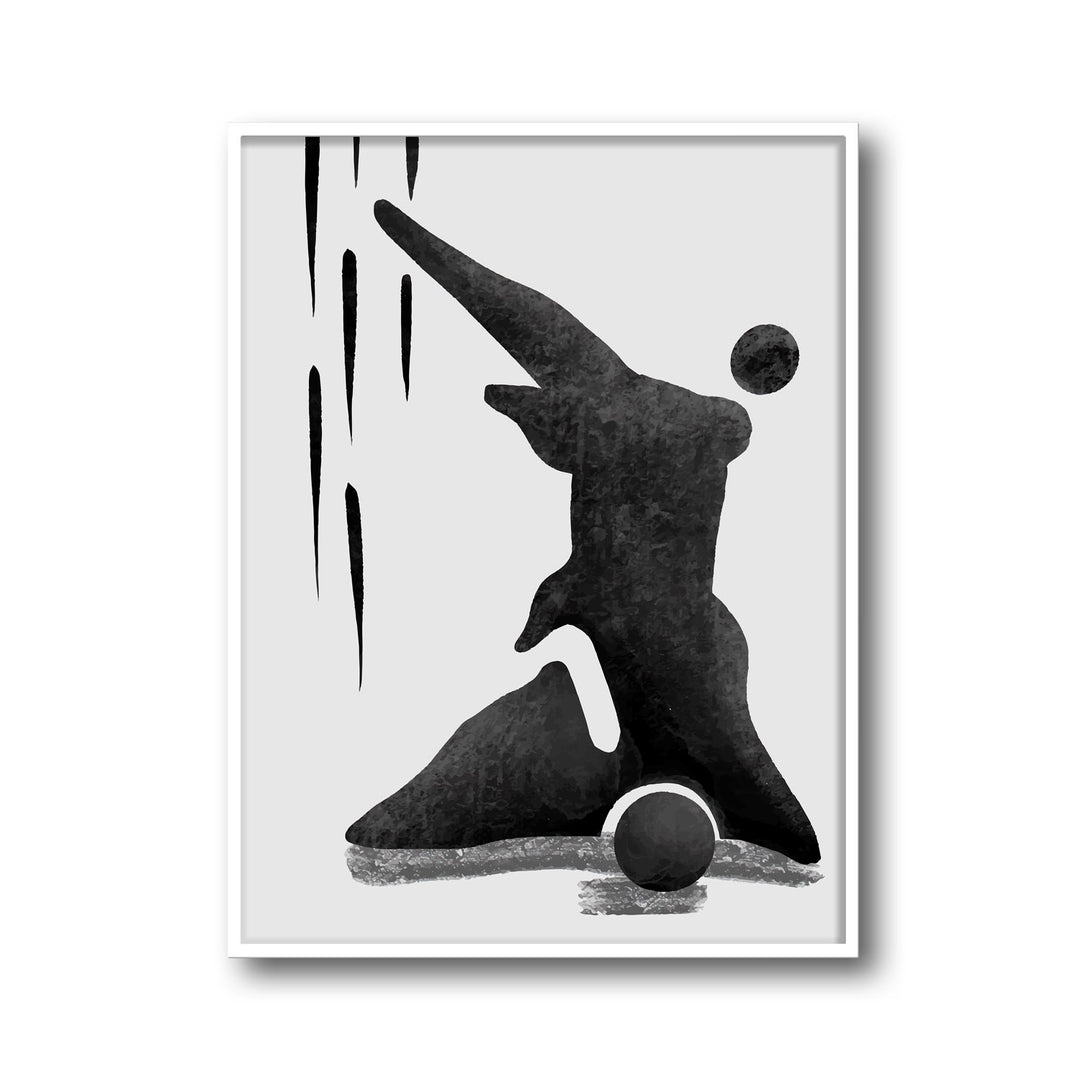 edgy-elegance-c  Elegant framed art print in a beautiful frame