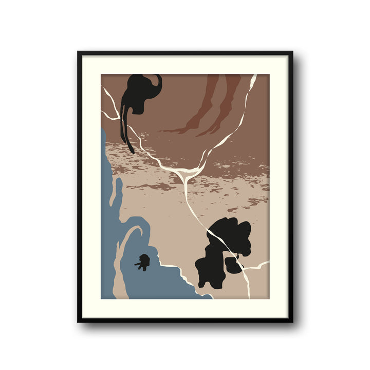 dynamic-dreamscape-d  Elegant framed art print in a beautiful frame