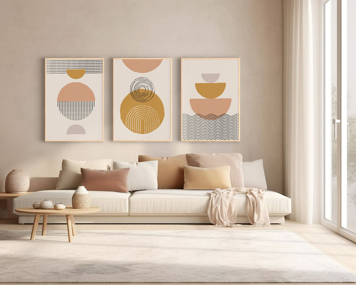 structured-silhouettes  Elegant framed art print in a beautiful frame