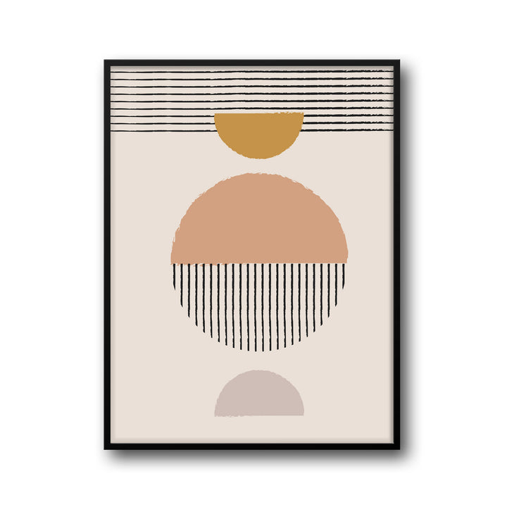 structured-silhouettes-a  Elegant framed art print in a beautiful frame