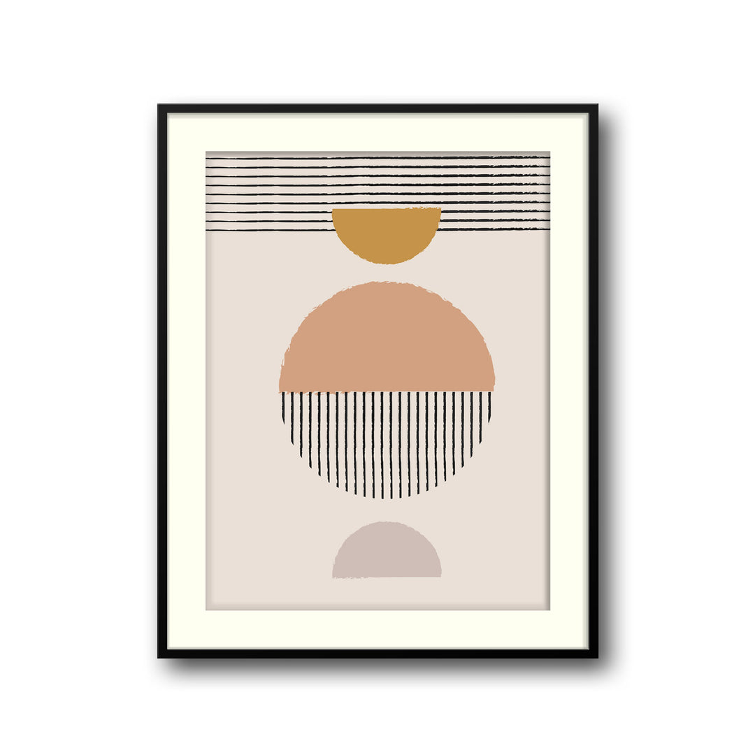 structured-silhouettes-a  Elegant framed art print in a beautiful frame