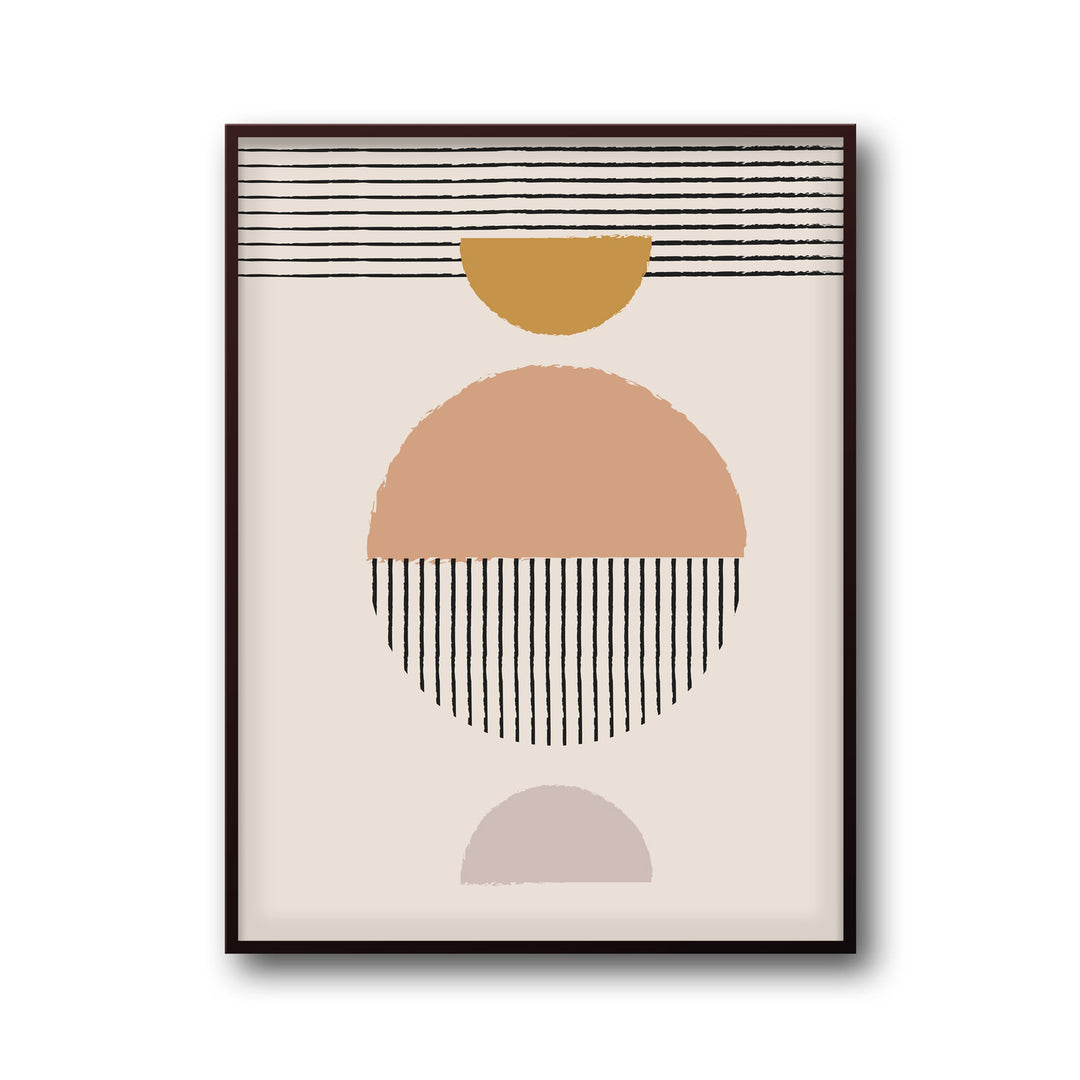 structured-silhouettes-a  Elegant framed art print in a beautiful frame