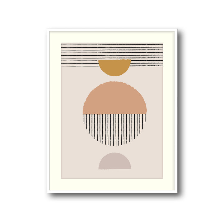 structured-silhouettes-a  Elegant framed art print in a beautiful frame