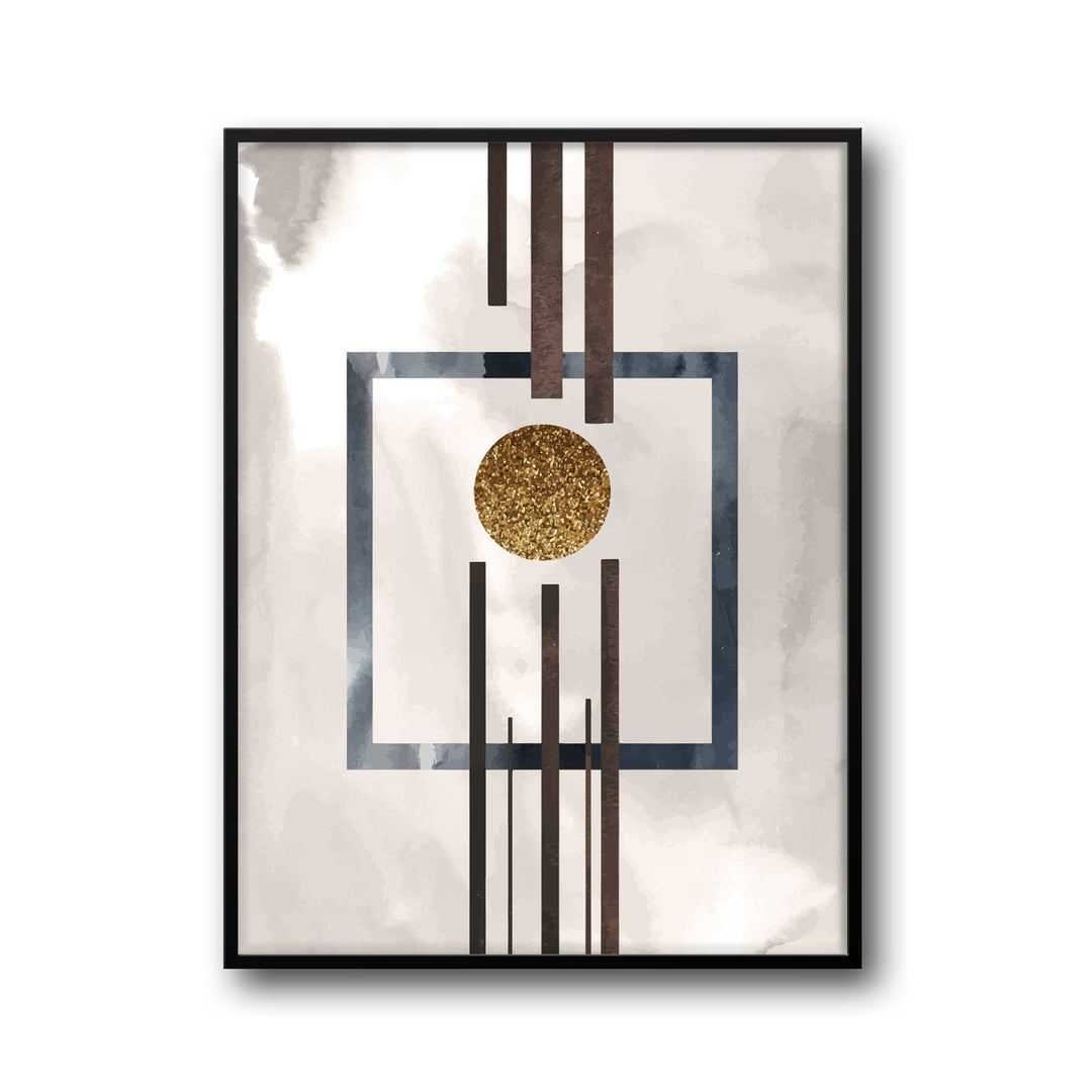 abstract-alignments-c  Elegant framed art print in a beautiful frame