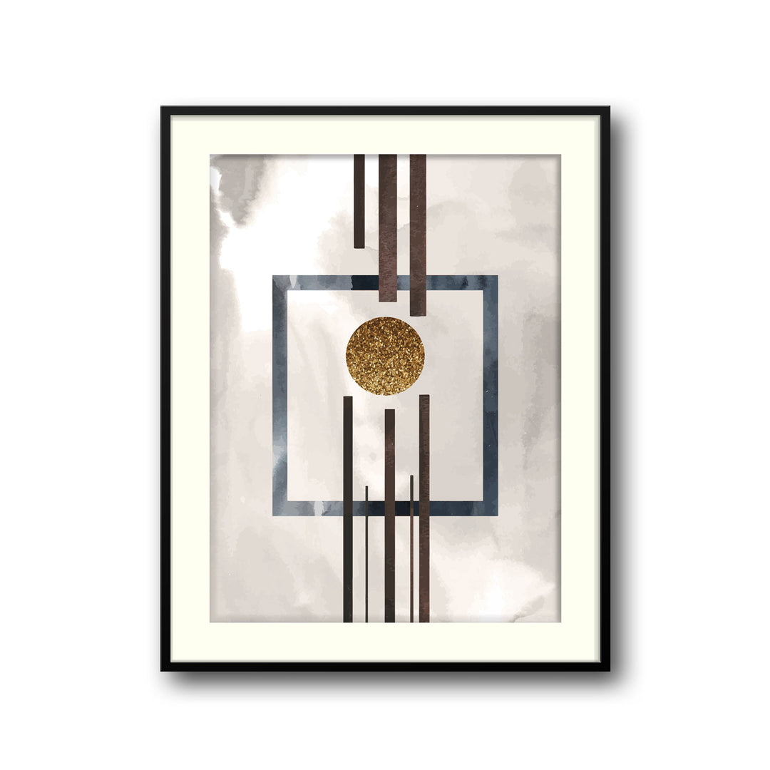 abstract-alignments-c  Elegant framed art print in a beautiful frame