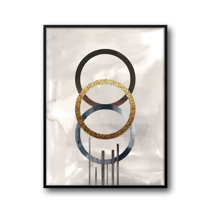 abstract-alignments-d  Elegant framed art print in a beautiful frame