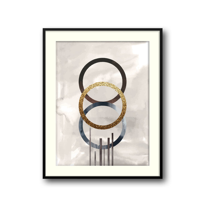 abstract-alignments-d  Elegant framed art print in a beautiful frame