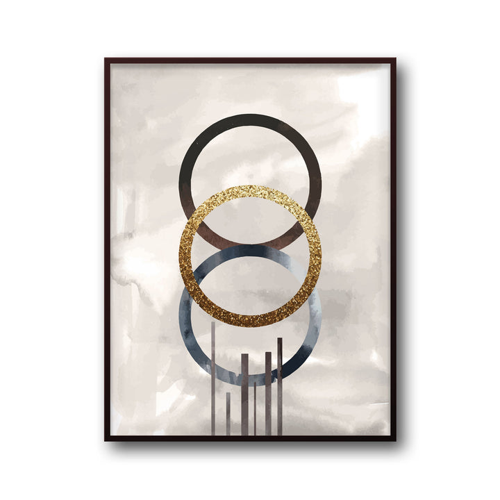 abstract-alignments-d  Elegant framed art print in a beautiful frame