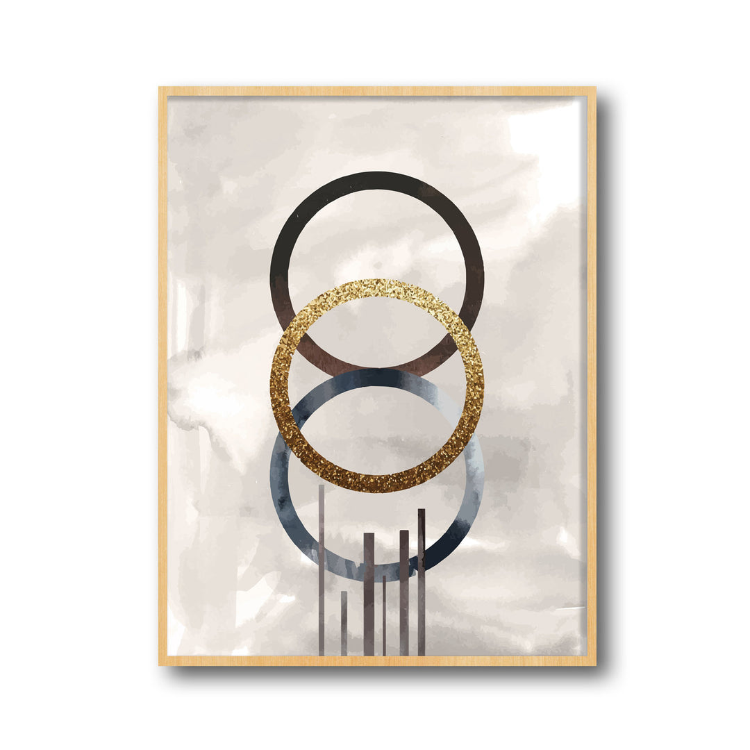 abstract-alignments-d  Elegant framed art print in a beautiful frame