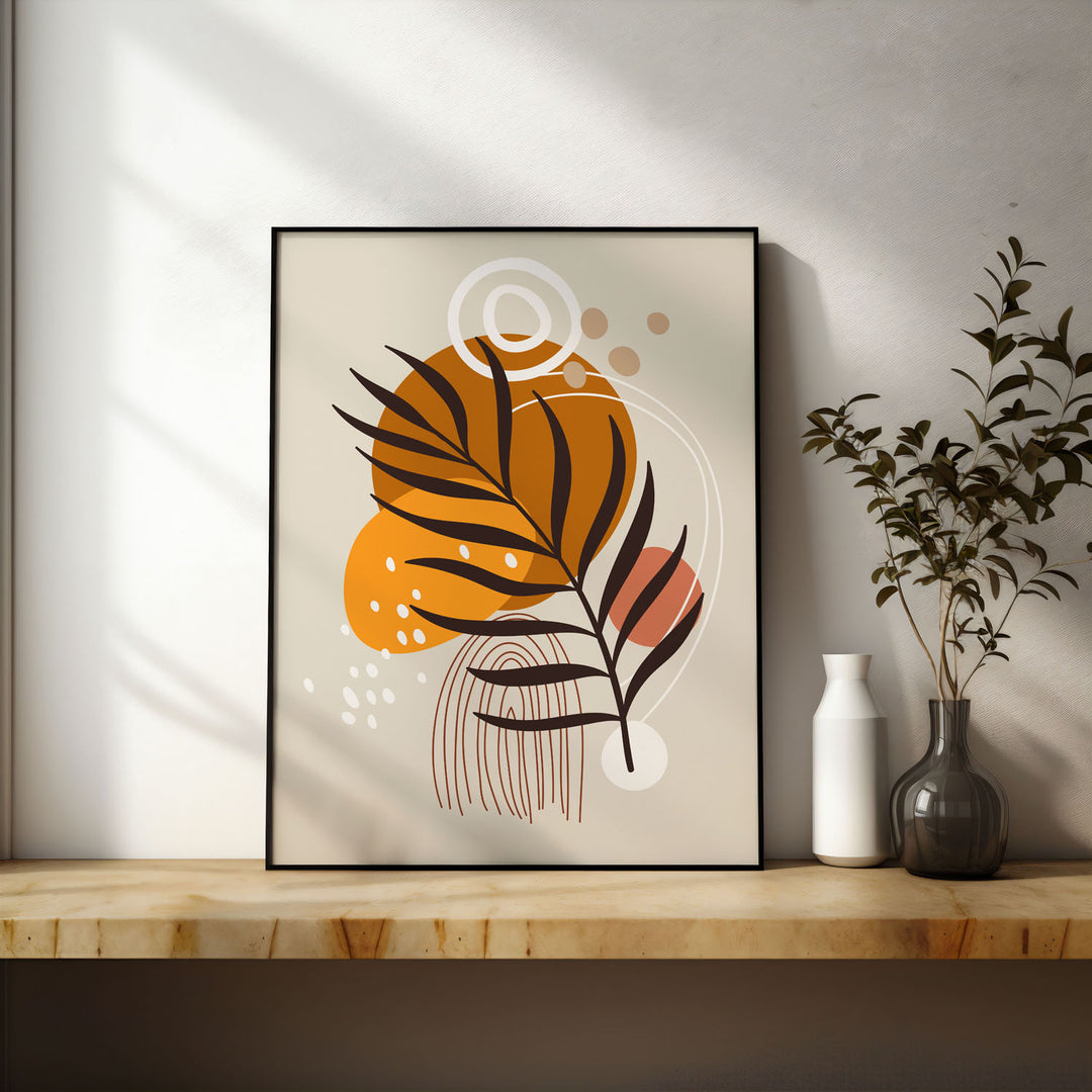 botanical-bounty-a  Elegant framed art print in a beautiful frame