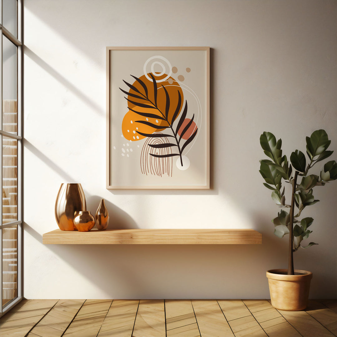 botanical-bounty-a  Elegant framed art print in a beautiful frame