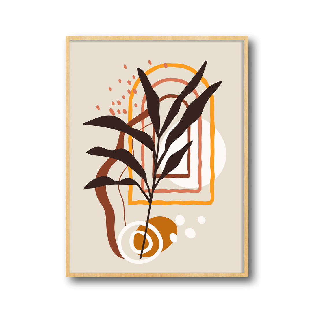 botanical-bounty-c  Elegant framed art print in a beautiful frame