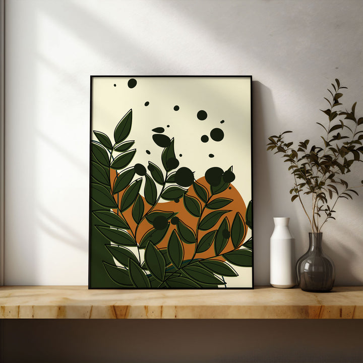 verdant-visions-a  Elegant framed art print in a beautiful frame