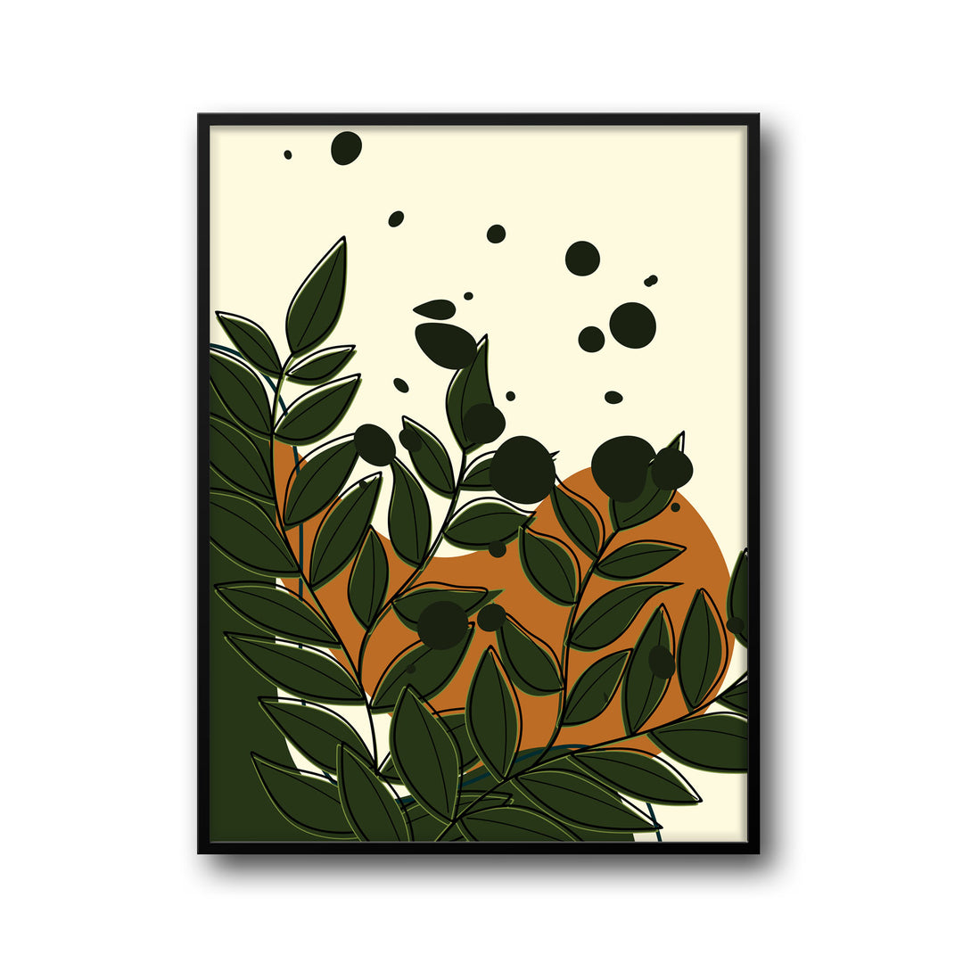 verdant-visions-a  Elegant framed art print in a beautiful frame