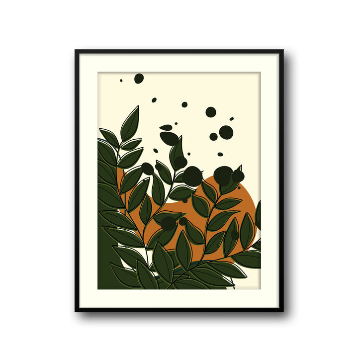 verdant-visions-a  Elegant framed art print in a beautiful frame