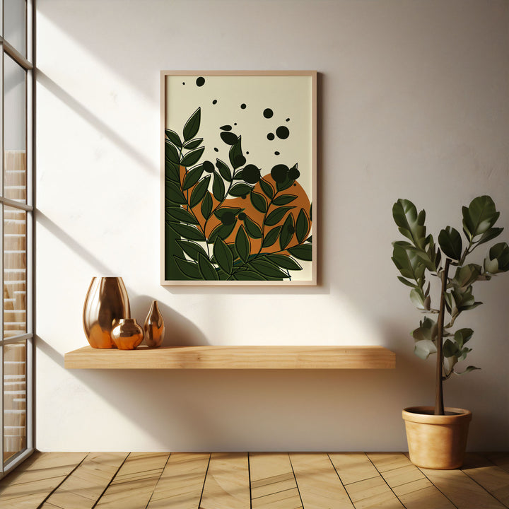 verdant-visions-a  Elegant framed art print in a beautiful frame