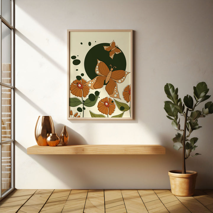 verdant-visions-b  Elegant framed art print in a beautiful frame