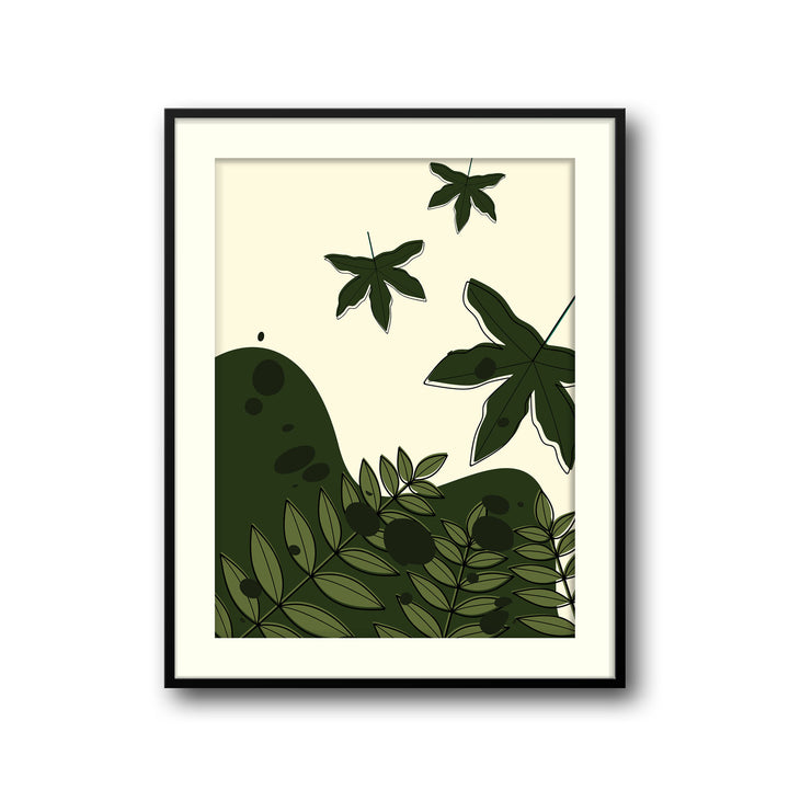 verdant-visions-c  Elegant framed art print in a beautiful frame