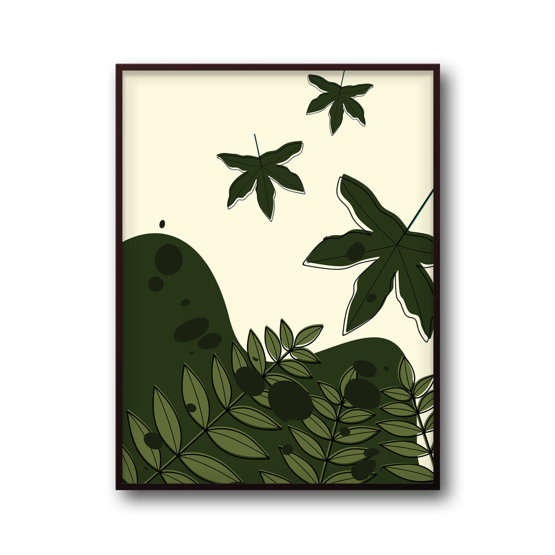 verdant-visions-c  Elegant framed art print in a beautiful frame