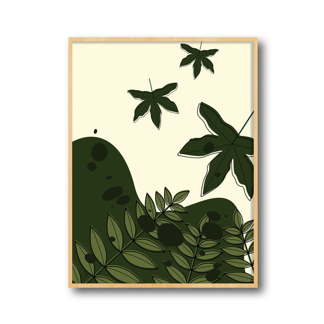 verdant-visions-c  Elegant framed art print in a beautiful frame