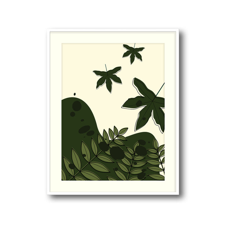 verdant-visions-c  Elegant framed art print in a beautiful frame