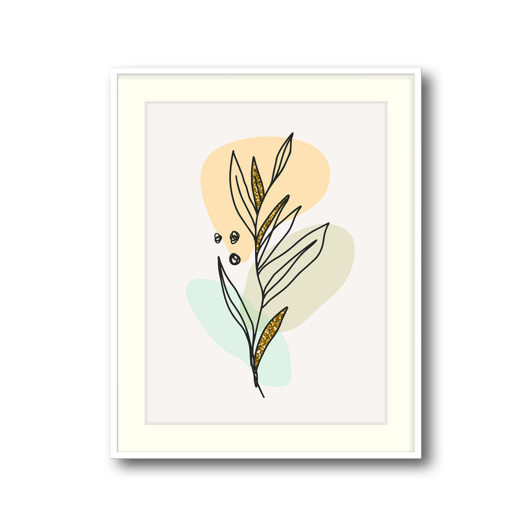 petal-poetry-a  Elegant framed art print in a beautiful frame