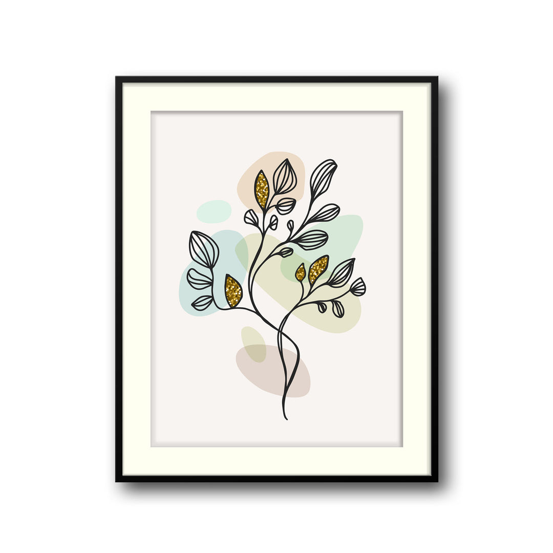 petal-poetry-b  Elegant framed art print in a beautiful frame