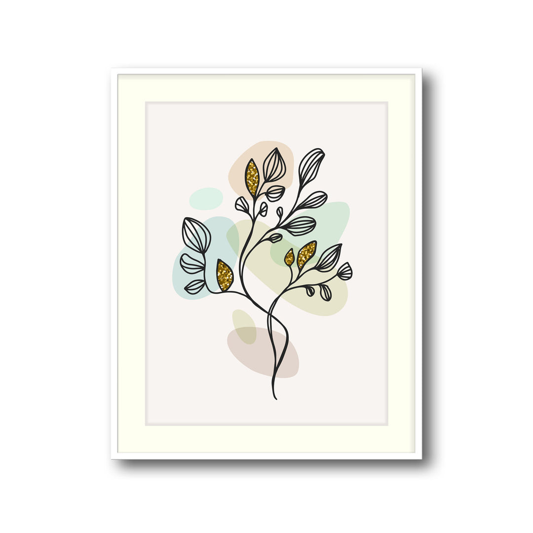 petal-poetry-b  Elegant framed art print in a beautiful frame