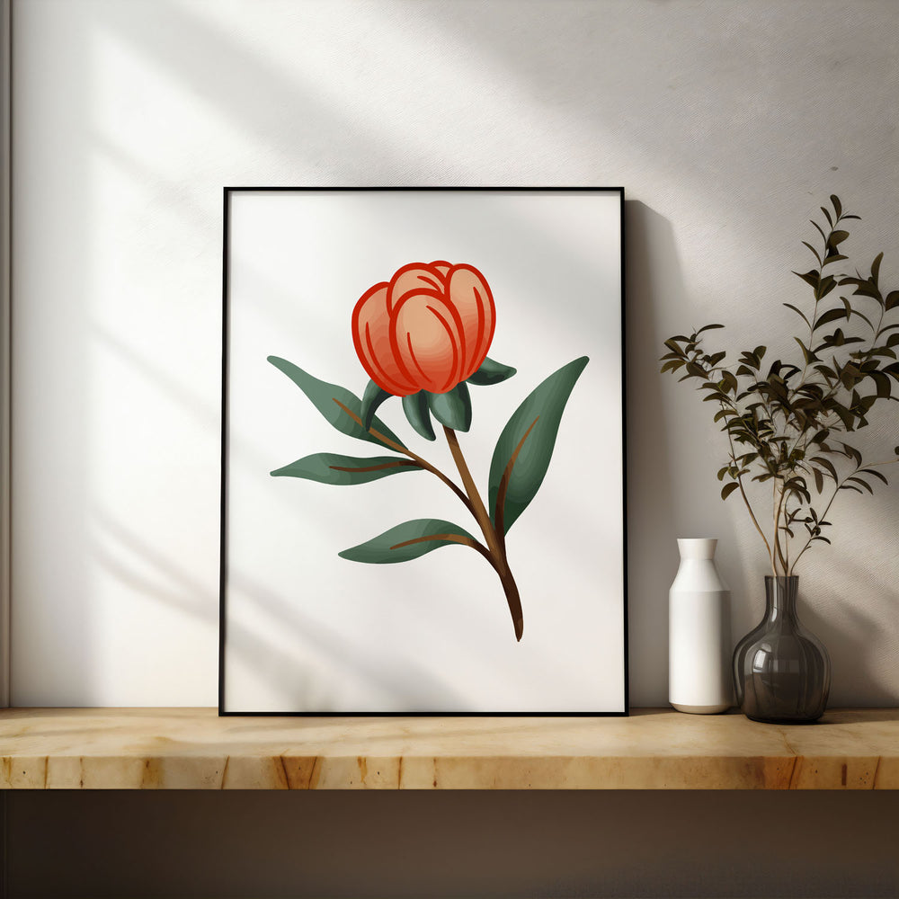 blossom-serenade-a  Elegant framed art print in a beautiful frame