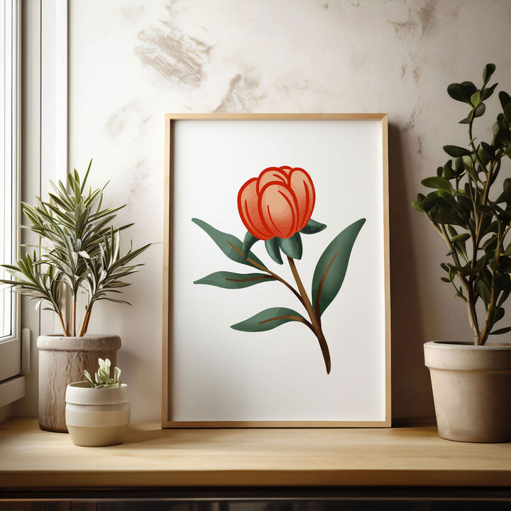 blossom-serenade-a  Elegant framed art print in a beautiful frame