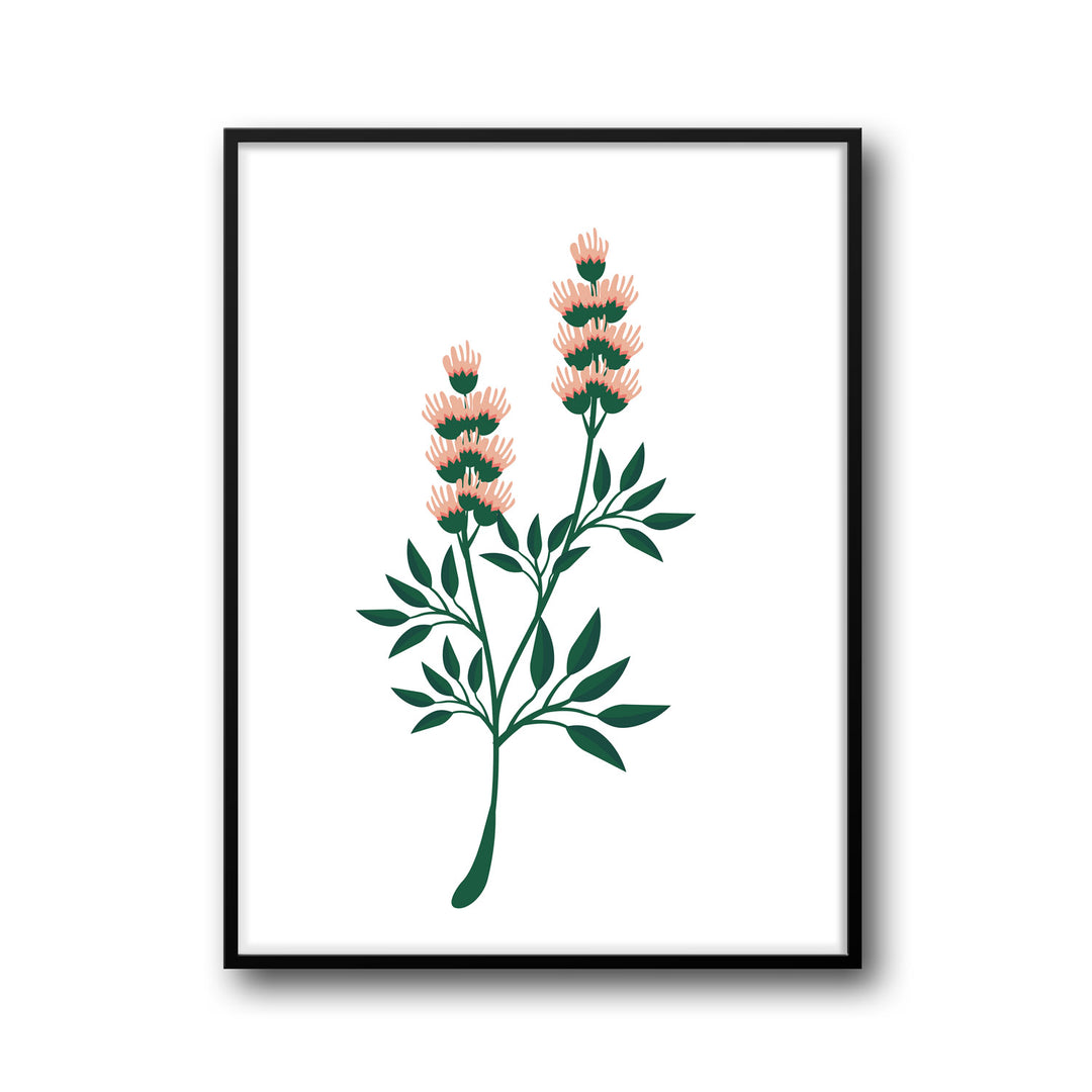 petal-serenity-a  Elegant framed art print in a beautiful frame