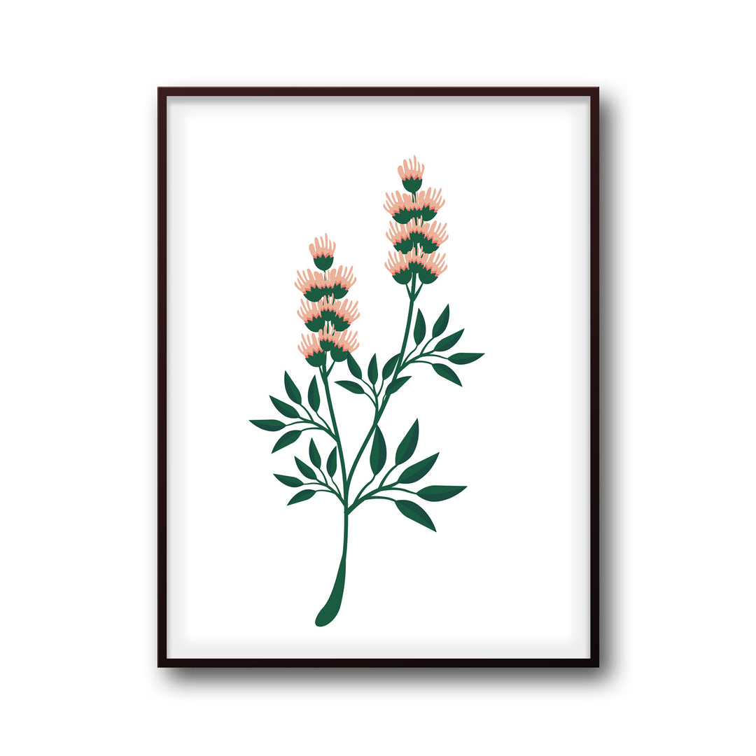 petal-serenity-a  Elegant framed art print in a beautiful frame