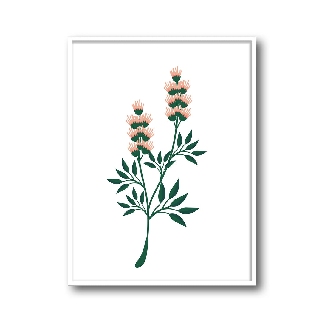 petal-serenity-a  Elegant framed art print in a beautiful frame