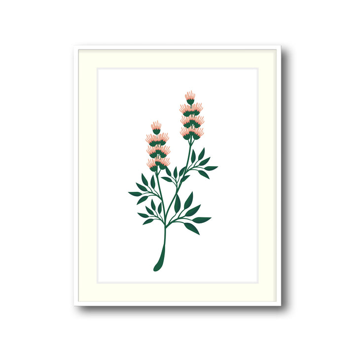 petal-serenity-a  Elegant framed art print in a beautiful frame