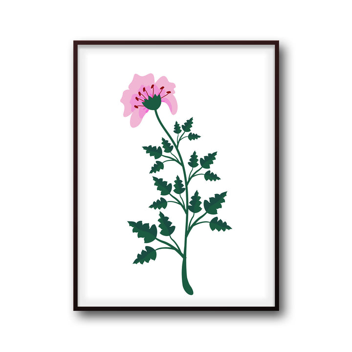 petal-serenity-b  Elegant framed art print in a beautiful frame